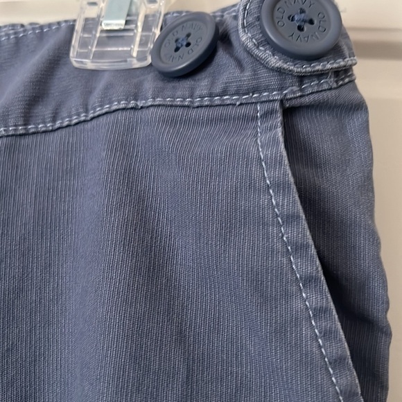 Old Navy Maternity 100% cotton Sz 6 blue chinos pants - Picture 3 of 9